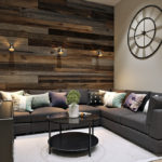 wall decor in the living room photo design