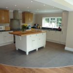 lielas virtuves grīdas zonējuma dizains