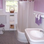 angļu vannas istabas dizains ar tualeti