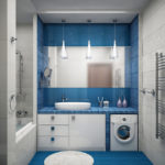 salle de bains 5 m² de couleurs