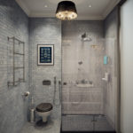 salle de bain 5 m² design photo