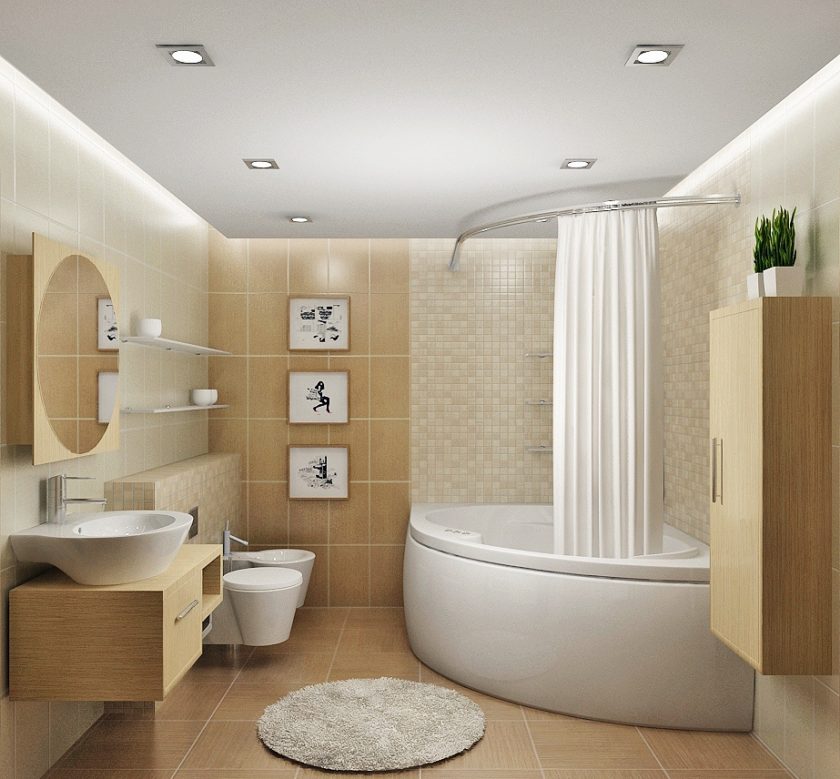 salle de bain 5 m²