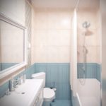 salle de bain 5 m² design clair