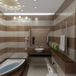 الحمام 5 متر مربع خيارات التصميم