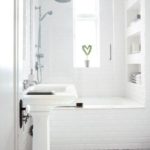 Carrelage blanc pour salle de bain