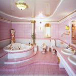 Phòng tắm lớn kiểu baroque