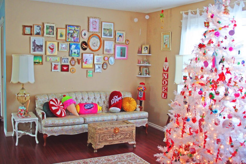 Dekor çocuk odası Noel ağacı