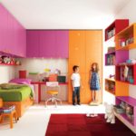Décoration chambre d'enfant toutes les couleurs de l'arc-en-ciel