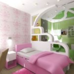 Proiectarea unei camere pentru copii pentru doi copii heterosexuali