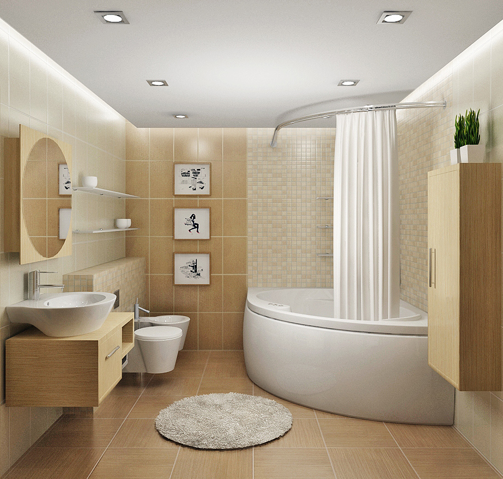 עיצוב אמבטיה ריהוט 6 מ