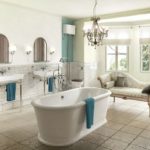 Privātās vannas istabas dizains skandināvu stilā