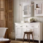 Vannas istabas dizains vintage stilā