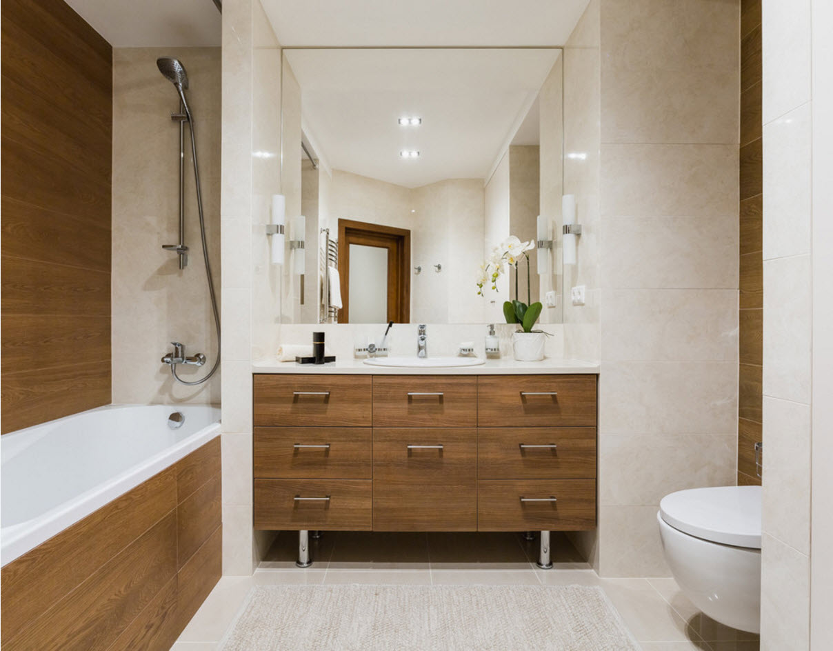 עיצוב אמבטיה עם שירותים