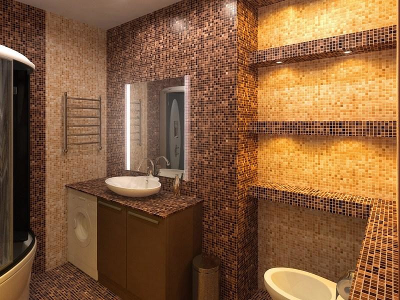 Banyo için seramik mozaik