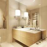 Phòng tắm 4 mét vuông ý tưởng thiết kế