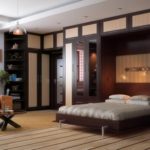 kaldırma yataklı oturma odası yatak odası tasarımı