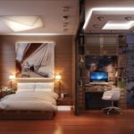design dormitor living într-o singură cameră