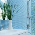 banyo için seramik karo mozaik
