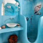 Trang trí phòng tắm theo chủ đề hải lý