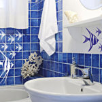Banyo dekoru deniz motifleri