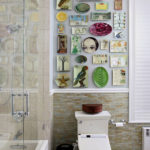 Décor de salle de bain ensemble d'assiettes décoratives