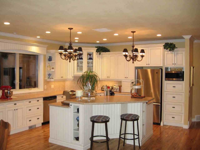 Design of a kitchen in a private house