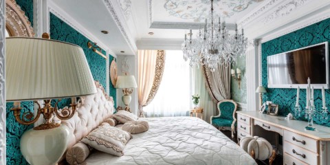 bedroom design with balcony