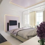 balkonlu yatak odası tasarımı
