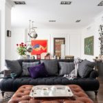 Những bức tranh trong nội thất phòng khách theo phong cách của Henri Matisse