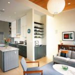 mutfak oturma odası 18 m2 tasarım fikirleri