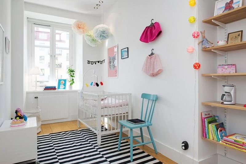 تصميم غرفة الأطفال لطفل صغير ضبط النفس