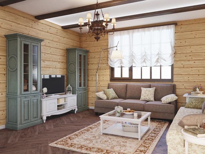Provence style living room decoration