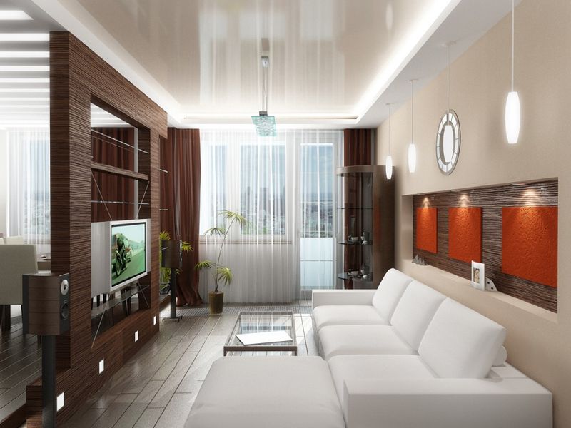 Design a standard living room