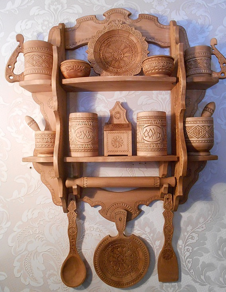Ustensile de bucătărie DIY vase din lemn