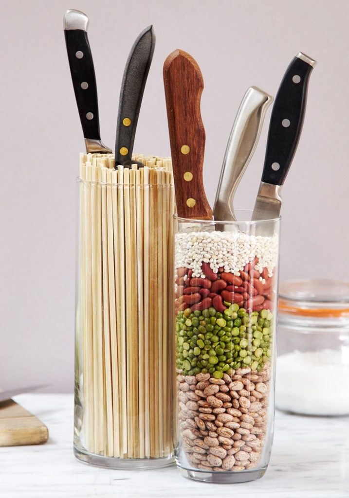 DIY Mutfak DIY Bıçak Standı