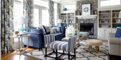 curtains in the living room photo ideas