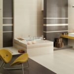 Conception de salle de bain moderne minimalisme