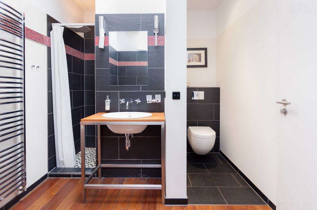 salle de bain avec des idées de design de douche
