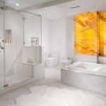 salle de bain avec douche design d'idées