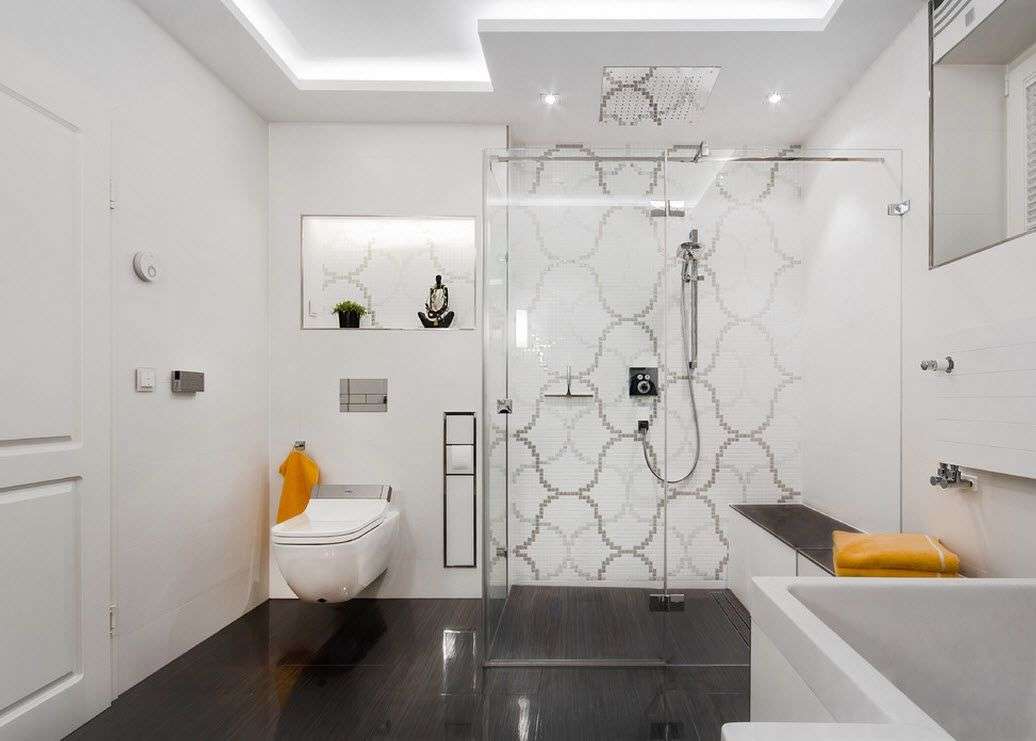 salle de bain avec douche idées photo