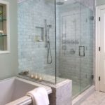 salle de bain avec douche design intérieur
