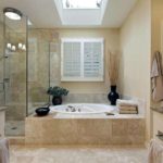 salle de bain avec douche design photo