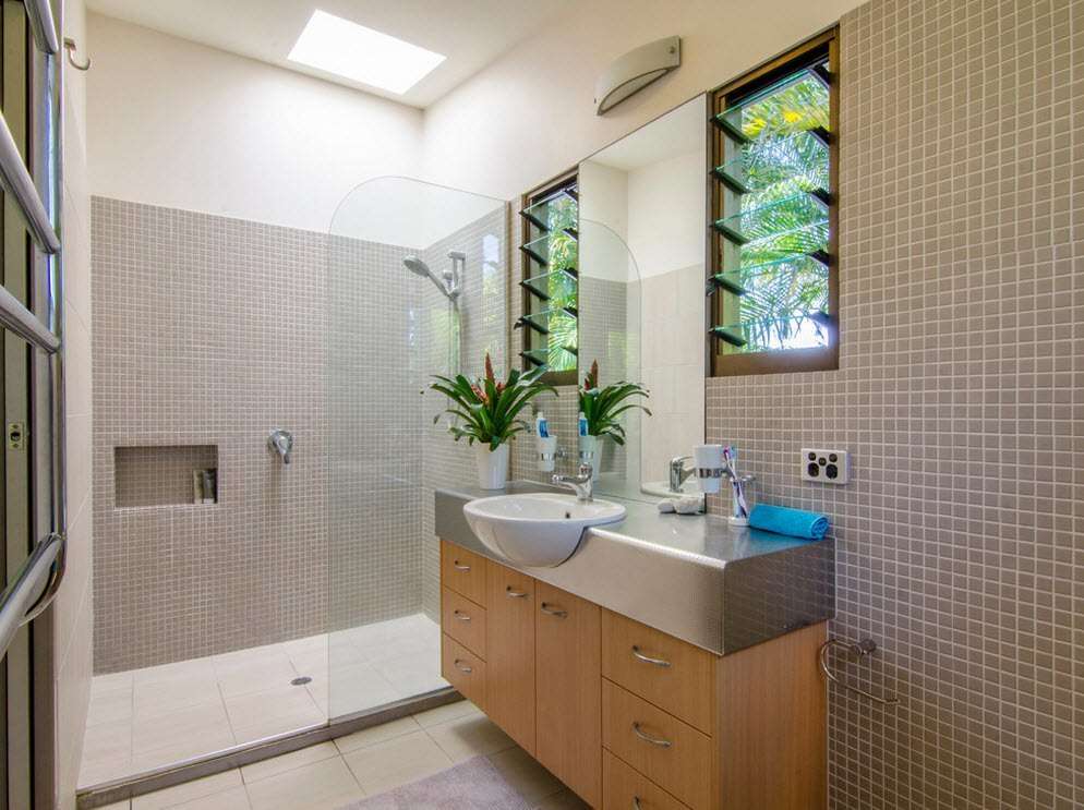 salle de bain avec douche idées photo