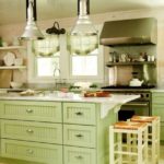yeşil mutfak tasarım