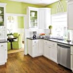 עיצוב תמונות ירוק למטבח