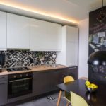 thiết kế phòng khách nhà bếp 15 mét vuông ý tưởng nội thất