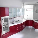 idea of ​​unusual design of a kitchen picture