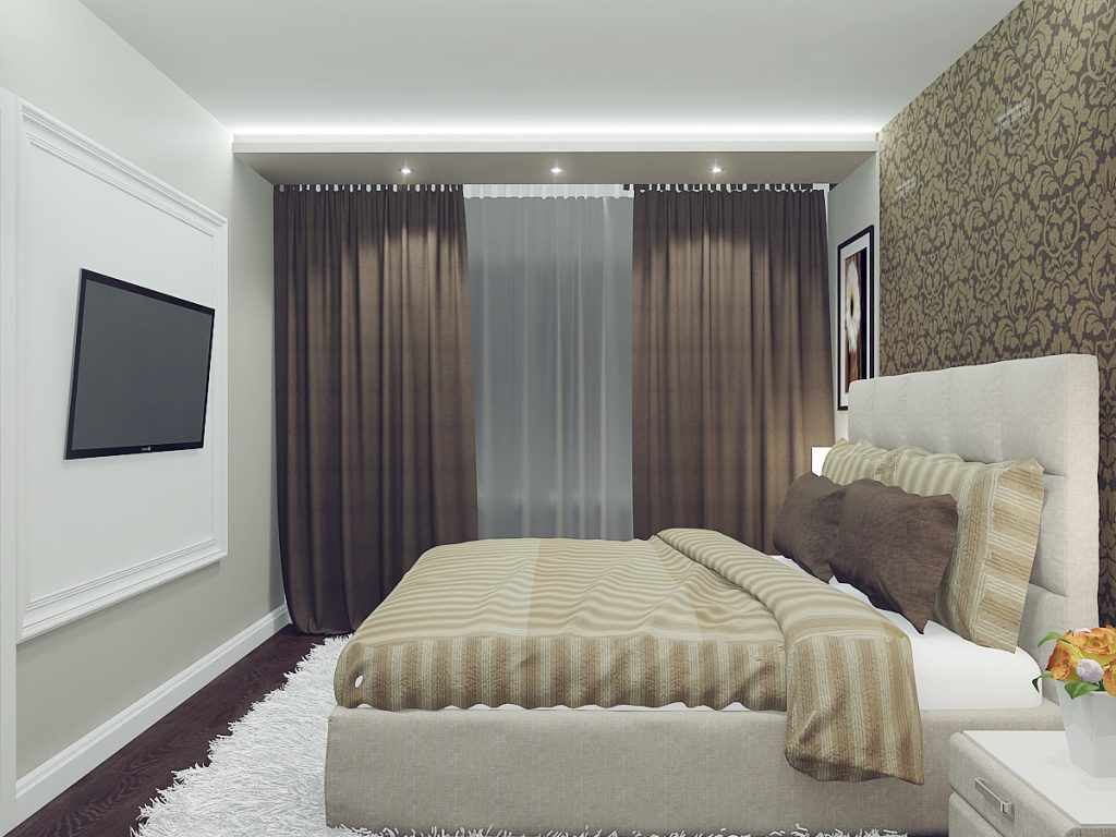 Kruşçev güzel yatak odası dekor versiyonu