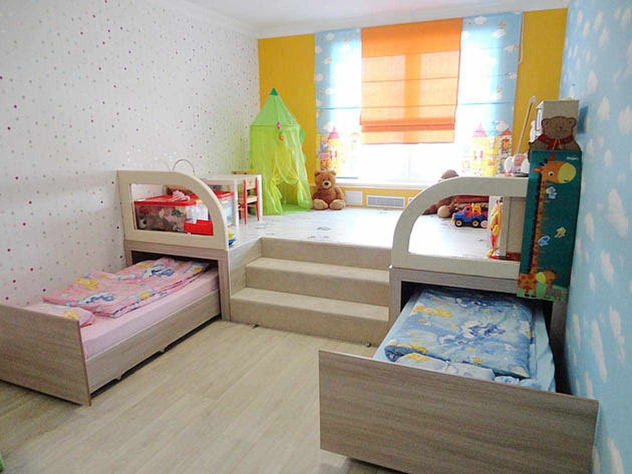 דוגמה לעיצוב יוצא דופן של חדר ילדים