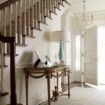 idea of ​​bright design of a corridor in a private house picture
